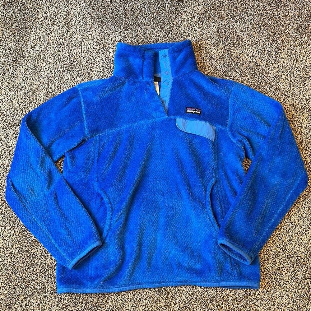 Patagonia Snap-T Pullover in Bright Blue
